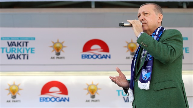 President of Turkey Recep Tayyip Erdoğan  