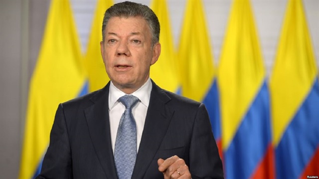 Colombia's President Juan Manuel Santos 