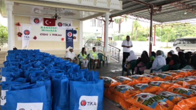 مساعدات تيكا التركية تصل مسلمي غيانا في أمريكا الجنوبية
