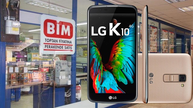 BİM şimdi de uygun fiyatlı akıllı telefon satıyor: LG K10