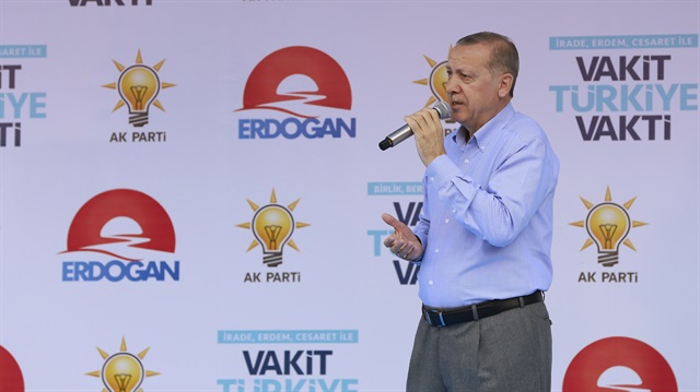 Cumhurbaşkanı Erdoğan,  Isparta'da vatandaşlara hitap etti.