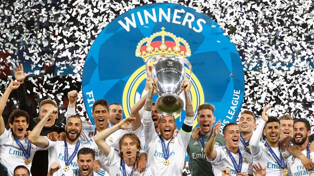 Şampiyonlar Ligi'nde Real Madrid finalde Liverpool'u 3-1 yenerek kupanın sahibi oldu. 