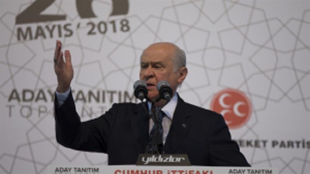 "الحركة القومية" التركي برئاسة دولت بهجلي يعلن برنامجه الانتخابي