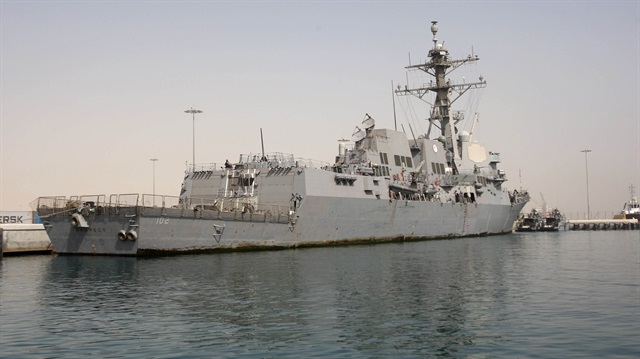 A U.S. warship