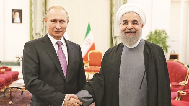 Rusya Devlet Başkanı Putin, İran Cumhurbaşkanı Ruhani