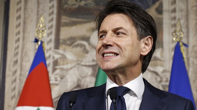 İtalya'da yeni hükümetin başbakan adayı Giuseppe Conte.