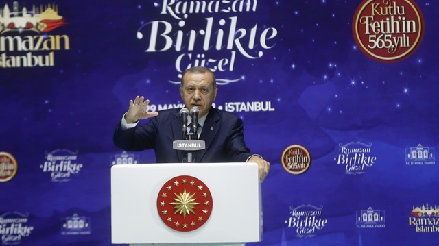 Cumhurbaşkanı Erdoğan, İstanbul'un Fethi Programında konuştu.