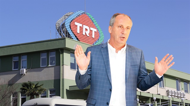 TRT'den Muharrem İnce'nin iddialarına cevap geldi.