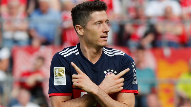 Lewandowski'nin, Bayern Münih ile olan sözleşmesi 2021'de sona eriyor.
