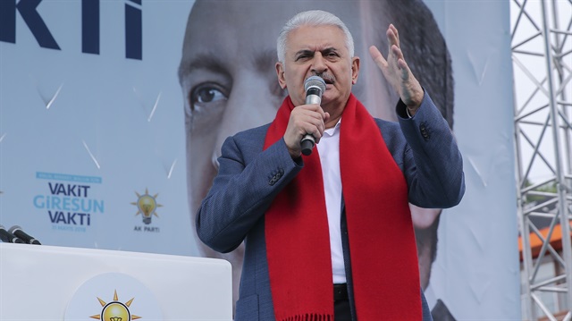 Turkish Prime Minister Yıldırım in Giresun  