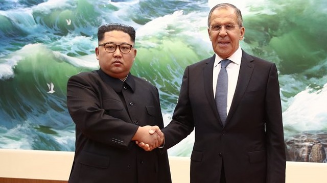 Sergey Lavrov ve Kim Jong-un’dan sıcak mesajlar