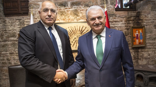 Başbakan Binali Yıldırım, Bulgaristan Başbakanı Boyko Borisov