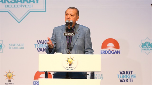 ​Cumhurbaşkanı Erdoğan, Aksaray'da iftar programında konuştu