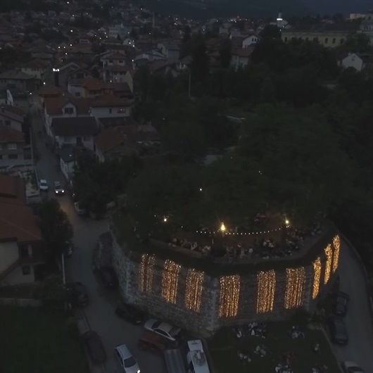 Osmanlı çarşısında ramazan coşkusu
