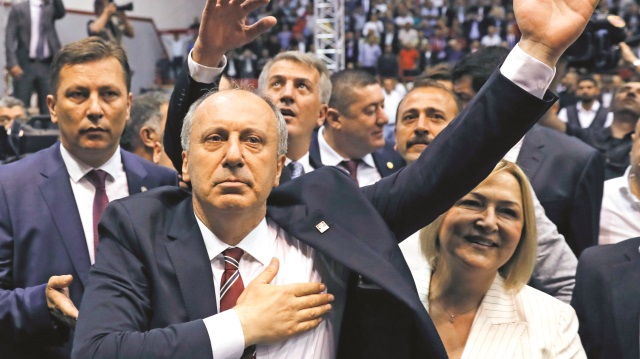 ​CHP'nin cumhurbaşkanı adayı Muharrem İnce