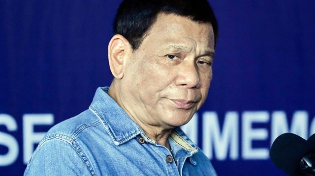 Filipinler Devlet Başkanı Rodrigo Duterte