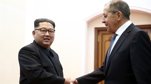 Rusya Dışişleri Bakanı Lavrov Kuzey Kore lideri Kim ile görüşmüştü. 


