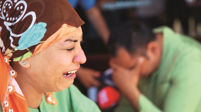 Faciada 5 çocuğunu kaybeden Zeynep Osman gözyaşlarına boğuldu