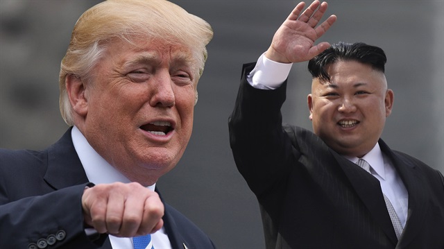 ABD Başkanı Donald Trump ile Kuzey Kore lideri Kim Jong-un 