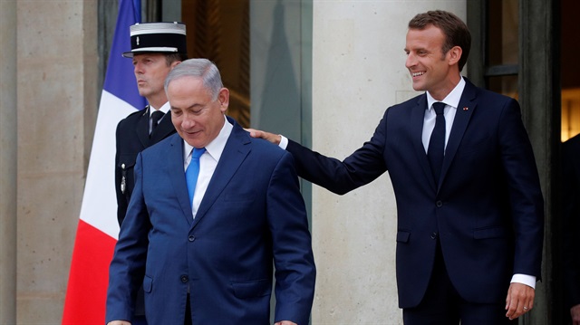 Macron ve Netanyahu