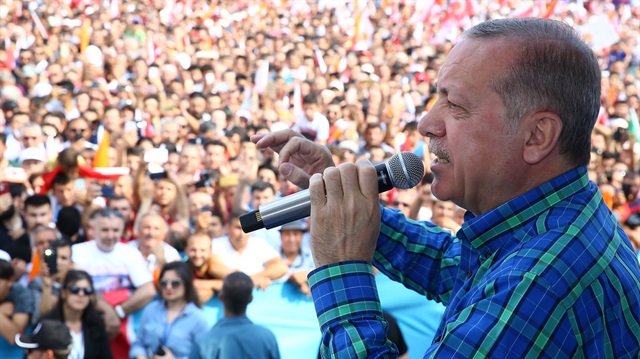 Cumhurbaşkanı ve AK Parti Genel Başkanı Erdoğan, Muğla'da konuştu.   