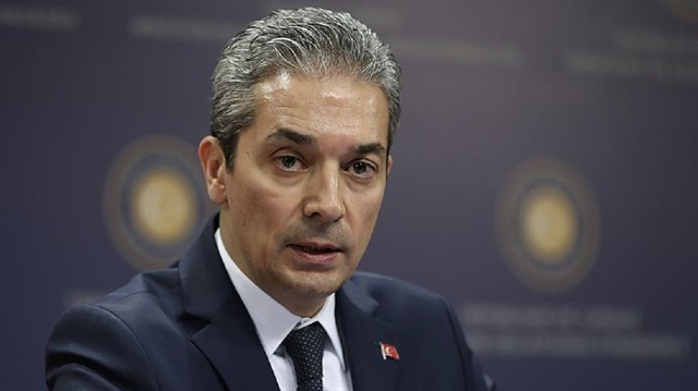 Turkey’s Foreign Ministry spokesman Hami Aksoy