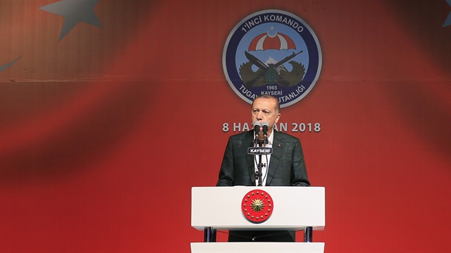 Cumhurbaşkanı Erdoğan, Kayseri Tugay Komutanlığındaki iftar programında konuştu.