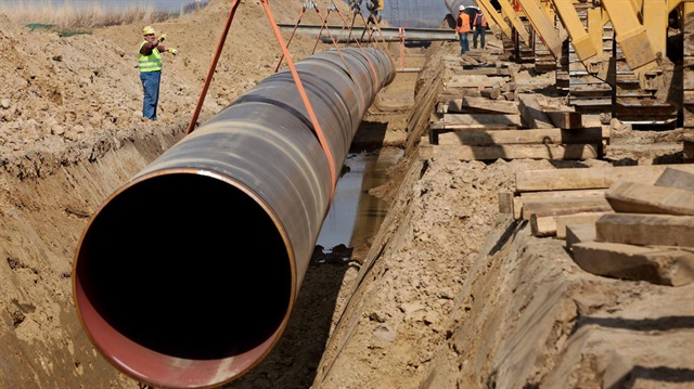 Anapa’dan gelen gaz Kıyıköy’e 50 saatte ulaşacak. 