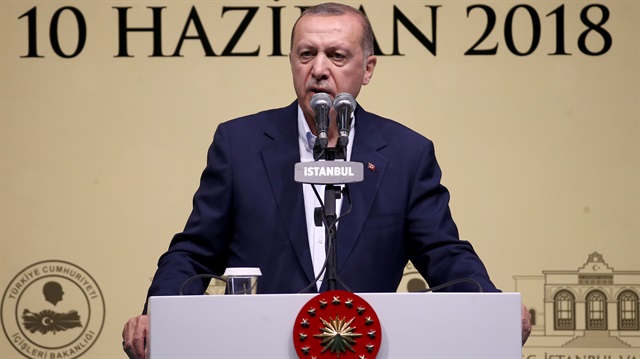 Cumhurbaşkanı Recep Tayyip Erdoğan,  İstanbul Valiliği tarafından organize edilen iftar programında konuştu.