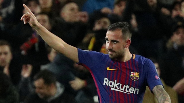 Barcelona Alcacer'i 30 milyon euro bonservis bedeliyle Valencia'dan kadrosuna katmıştı.