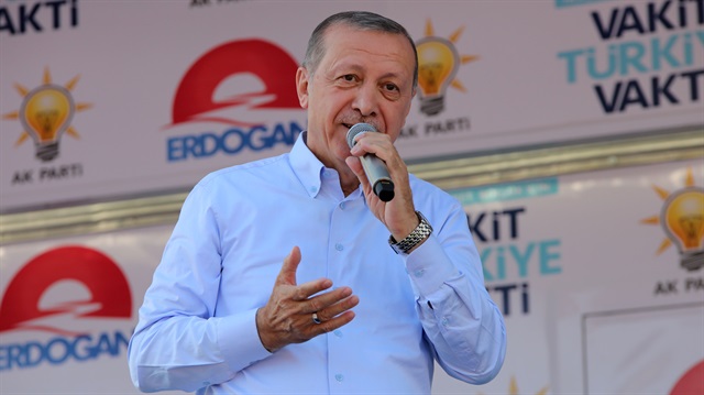 Cumhurbaşkanı Erdoğan, Bursa'da halka hitap etti.