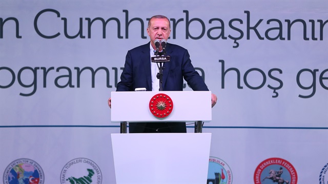 Cumhurbaşkanı Erdoğan, Bursa'da iftar programında konuştu.