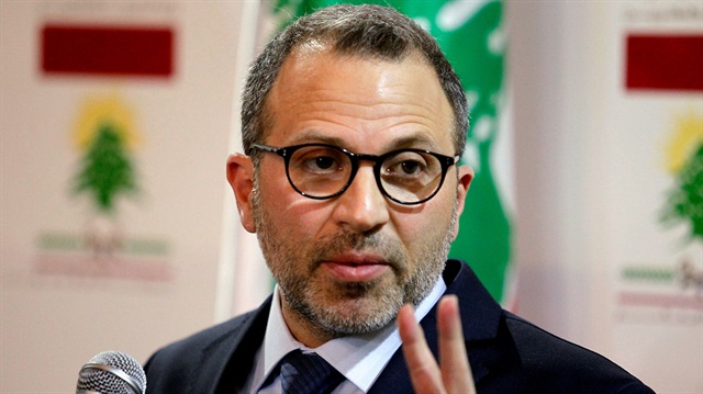 Lebanon's Foreign Minister Gebran Bassil