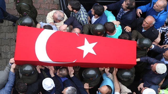استشهاد جندي تركي في هجوم إرهابي شرقي البلاد