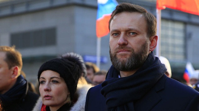 Rus muhalif Aleksey Navalnıy.