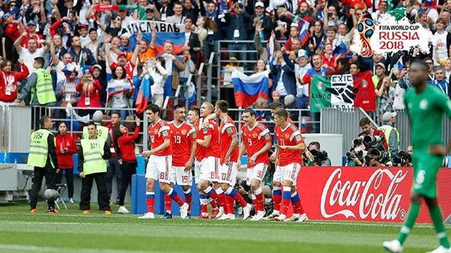 Russia defeat Saudi Arabia 5-0 in Group A match, starting the World Cup with victory