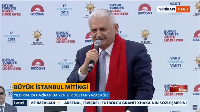 Başbakan Binali Yıldırım