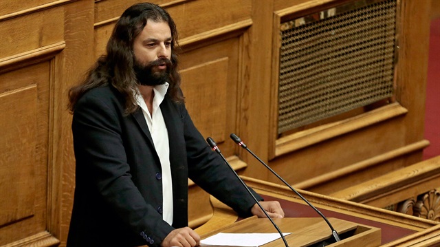 Altın Şafak Partisi (Hrisi Avgi) milletvekili Konstantinos Barbarusis