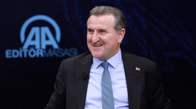 Turkey's sports minister Osman Aşkın Bak