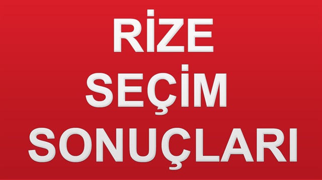 Merak edilen 24 Haziran Rize genel seçim sonuçları haberimizde.