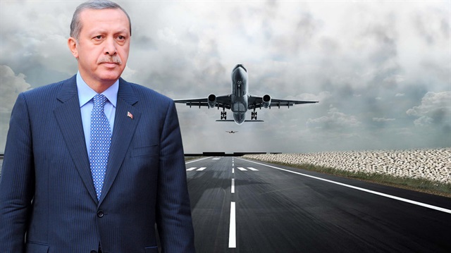 İstanbul Yeni Havalimanı'na Erdoğan'ın uçağı iniş yapacak