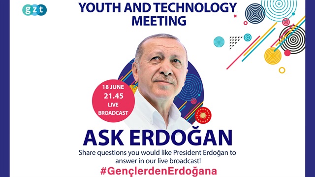 Erdoğan to answer questions on live social media event