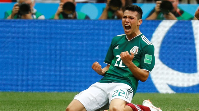 Meksika, Almanya'yı genç yıldızı Lozano'nun golüyle 1-0 mağlup etti ve turnuvanın sürprizine imza attı.