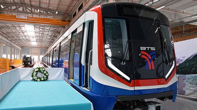 Türkiye'nin ilk metro ihracatı Bangkok'a gerçekleşti.