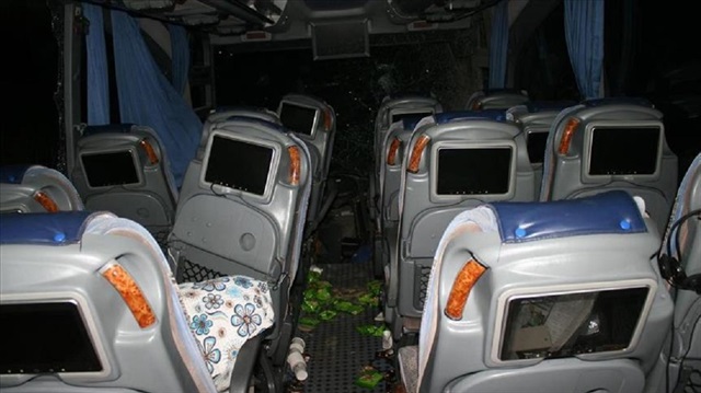 over 45 injured in bus crash