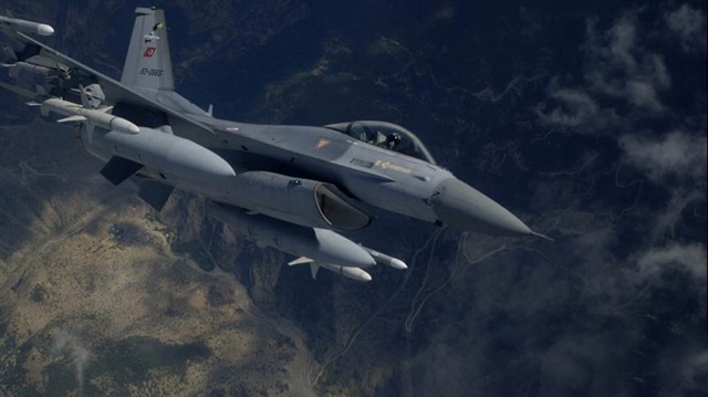 Terör örgütü PKK hedeflerine hava harekatı düzenlendi. 