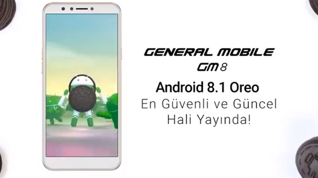 General Mobile GM 8'ler için Android 8.1 güncellemesi başladı