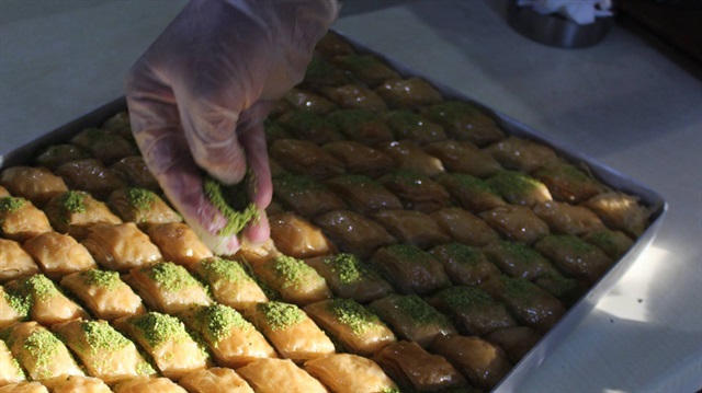 Baklava tüketimi