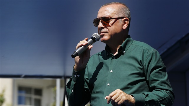 Turkish President Recep Tayyip Erdoğan  