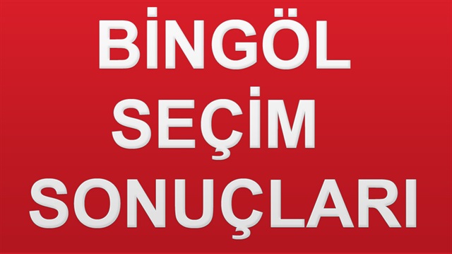 24 Haziran 2018 Bingöl ili Cumhurbaşkanlığı Seçim sonucu ve detayları haberimizde.